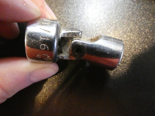 Mac Tools USA Swivel Sockets SAE 3/8" Drive 12 Point 4 Pc. Set 1/2” Thru 11/16” - Picture 10 of 10