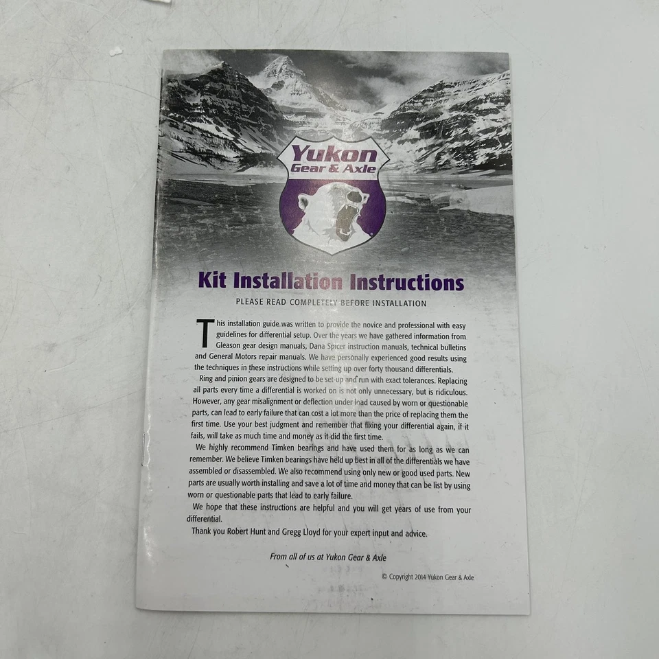 Juego de engranajes de anillo y piñón Yukon Gear YG GM11.5-373 Foto 4 de 4