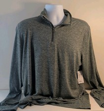 Sonoma Breathable Wicking Quarter Zip Sweater Adult Size Large NEW WITH TAGS