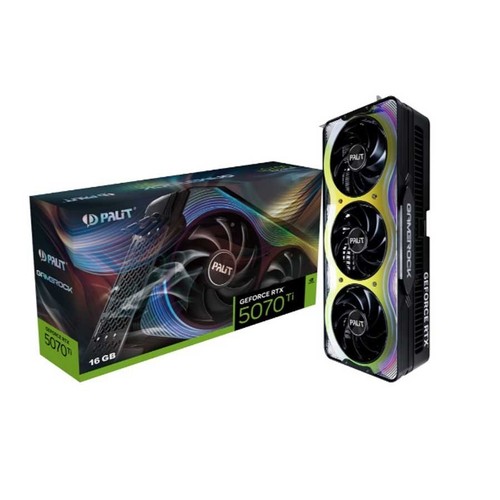 PALIT NVIDIA GeForce RTX 5070 Ti 16GB GDDR7 GameRock Blackwell Graphics Card - Picture 2 of 8