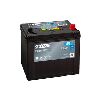 EXIDE Premium EA 654 Pb Starterbatterie  12V 65 AH/C20 - 580A(EN)