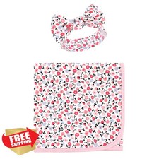 Touched by Nature Organic Swaddle Blanket Ditsy Floral One Size