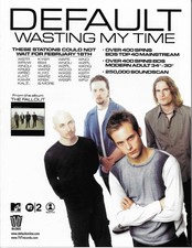 DEFAULT Wasting my time RARE 2002 PROMO TRADE AD Poster for Fallout MINT USA