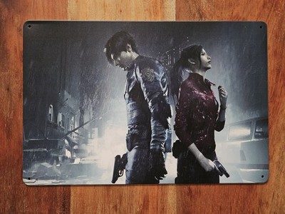 Blechschild 20x30 Cm Resident Evil Resi Horror Gaming Deko Schild