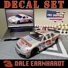 1/12 RC NASCAR Decals Dale Earnhardt #3 95  W...