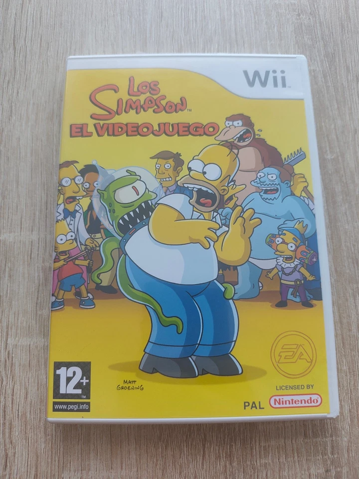 LOS SIMPSON EL VIDEOJUEGO | Nintendo Wii | PAL ESP | COMPLETO, foto 1 de 3