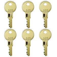 CH501 Keys Compatible with Toolbox for Truck Tool Box Lock Latch Silver