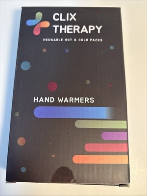 Click Therapy Reusable Hot & Cold Packs Hand Warmers Therapy Pack Or Cold Pack