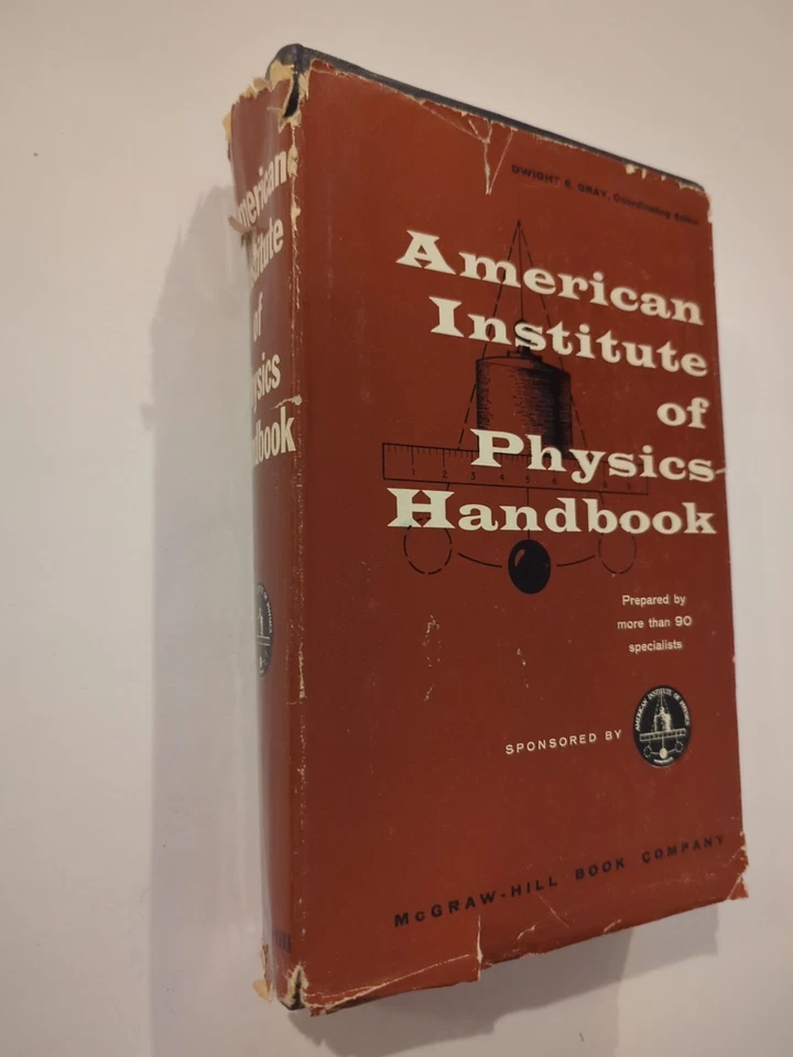 American Institute Of Physics Handbook First Edition 1957 HC DJ Vtg Mcgraw Hill - Image 2 of 4
