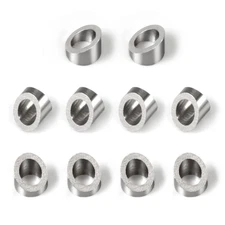 SPEEDWOX 10 Pcs 3/8" 30 Degree Angle Beveled Washers, 316 Stainless Steel Angled