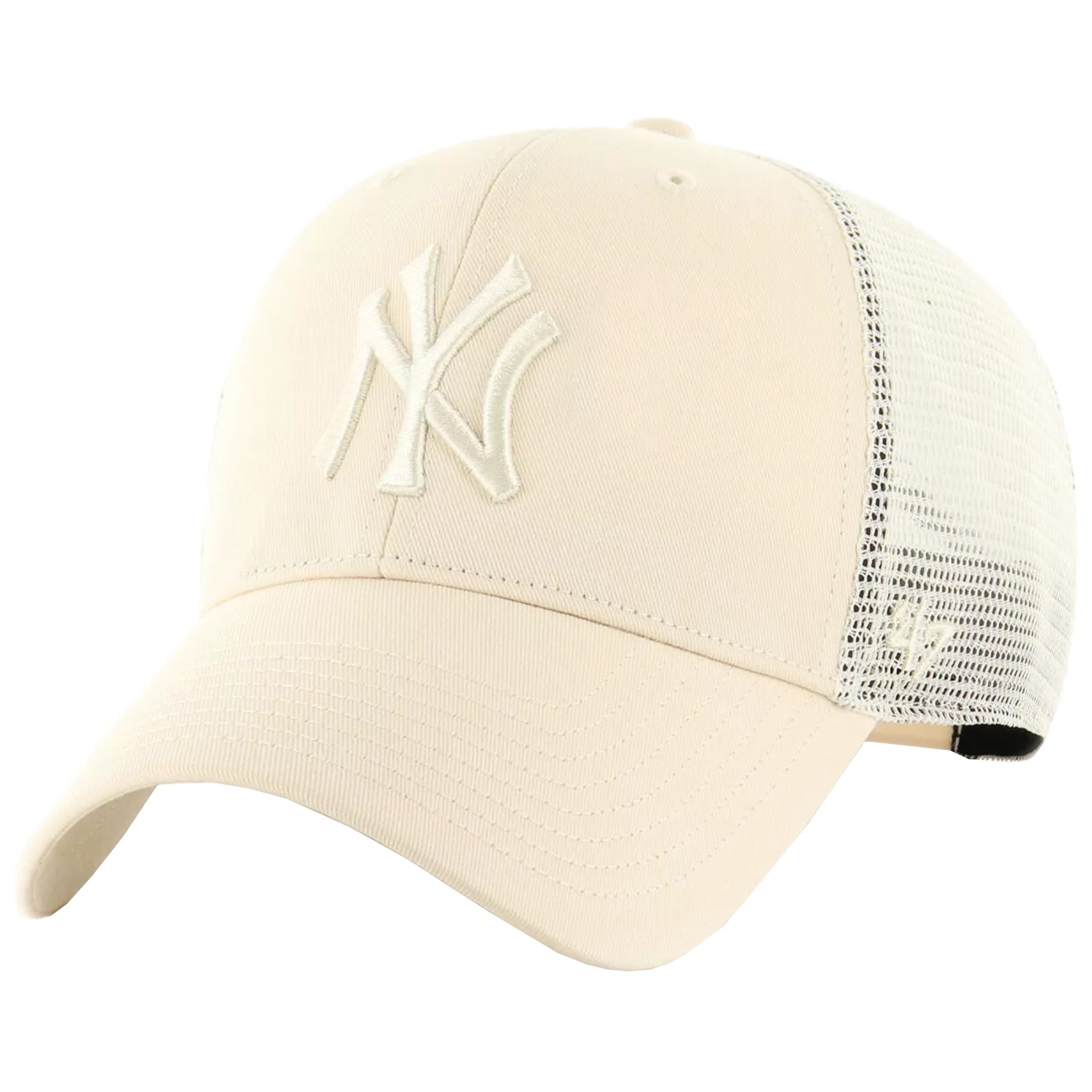 Кепка унисекс, 47 Бренд MLB New York Yankees Branson Cap, бежевая