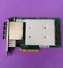 DELL QLogic QLE2694-DD 16Gbs Quad Port FC HBA PCI Express Gen3 x16 LC 0HCWVX