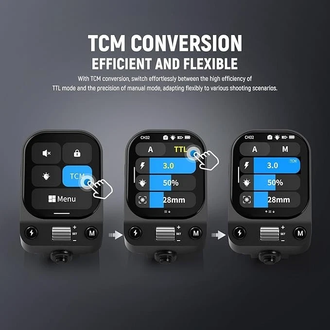 NEEWER QZ-C TTL Wireless Flash Trigger Transmitter Compatible with Canon Cameras - Image 3 of 4