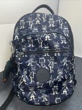 Challenger Navy Robots Backpack Kipling With ...