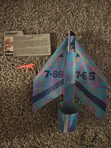 Vintage 1991 Hasbro GI Joe ARAH Air Commandos Cloudburst Glider Trooper lot