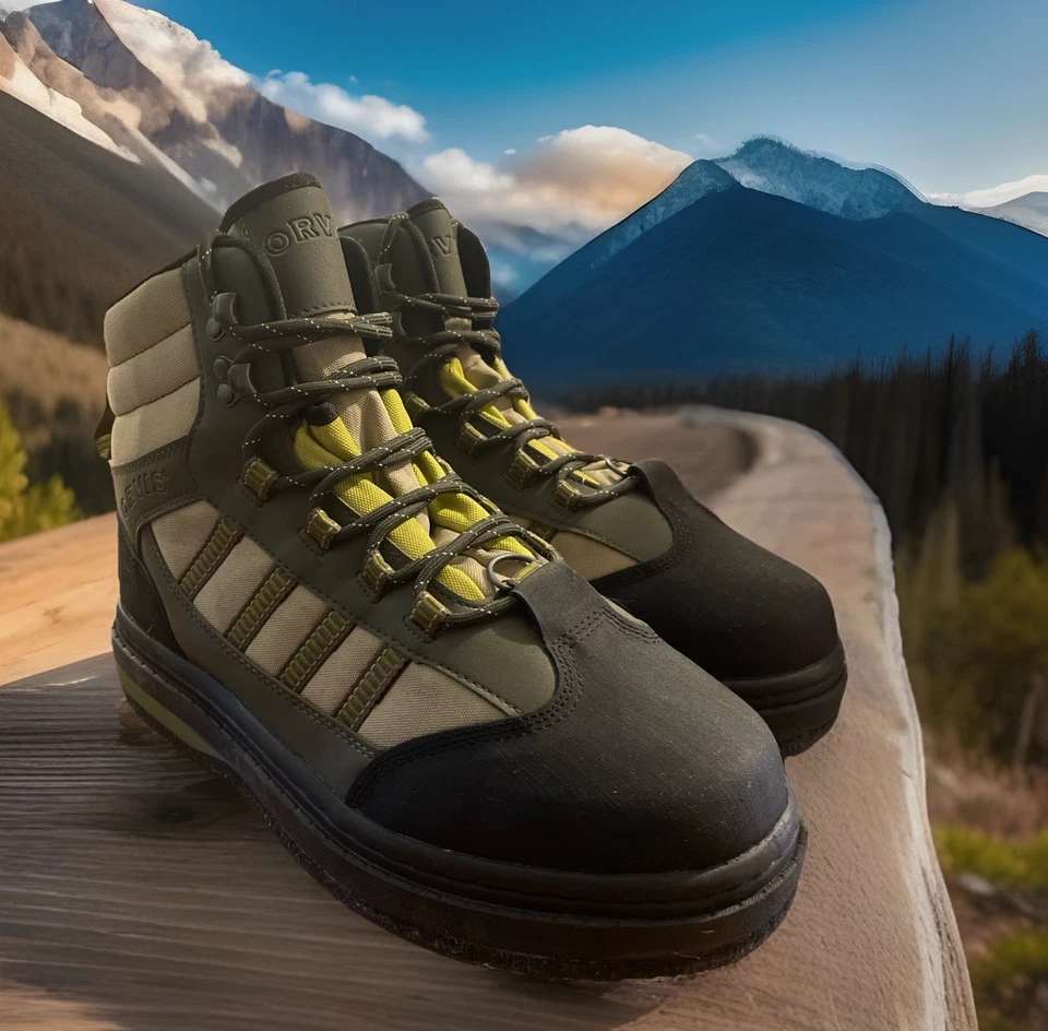 Botas de Encuentro Orvis Hombres 12 Pesca con Mosca Suela de Fieltro Vadeo Senderismo Cabinacore 8R7X Foto 2 de 4