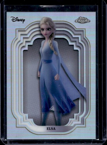 2024 Topps Chrome Disney Elsa Refractor #153 Frozen