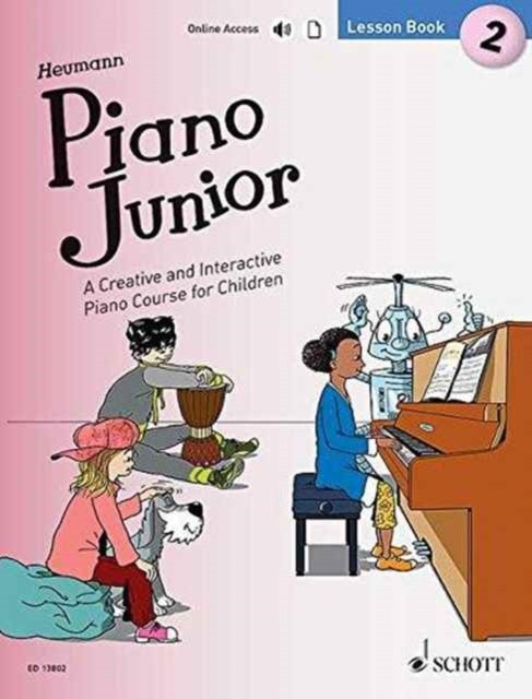 Piano Junior - Lesson Book 2 by Hans-Gunter Heumann (Book)