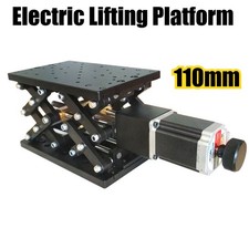 110mm Electric Lifting Platform Motorized Lab Jack Optical Sliding Lift Elevator