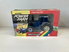 Scarce Britains 9321 FORD 8830 powerfarm model "FORD TRACTOR" box 1/32 scale