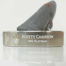 SCOTTY CAMERON PRO PLATINUM NEWPORT TWO 35in Putter RH With Head Cover