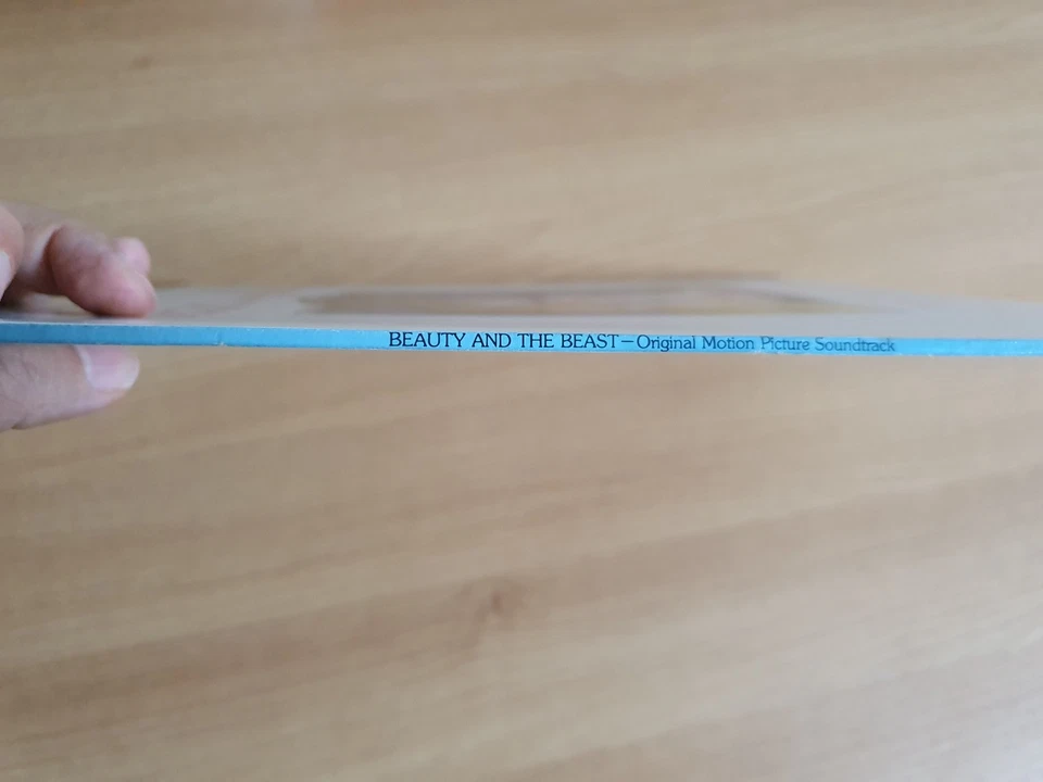 BEAUTY AND THE BEAST OST 1991 Korea Orig LP Insert Celine Dion NM - Image 4 of 4