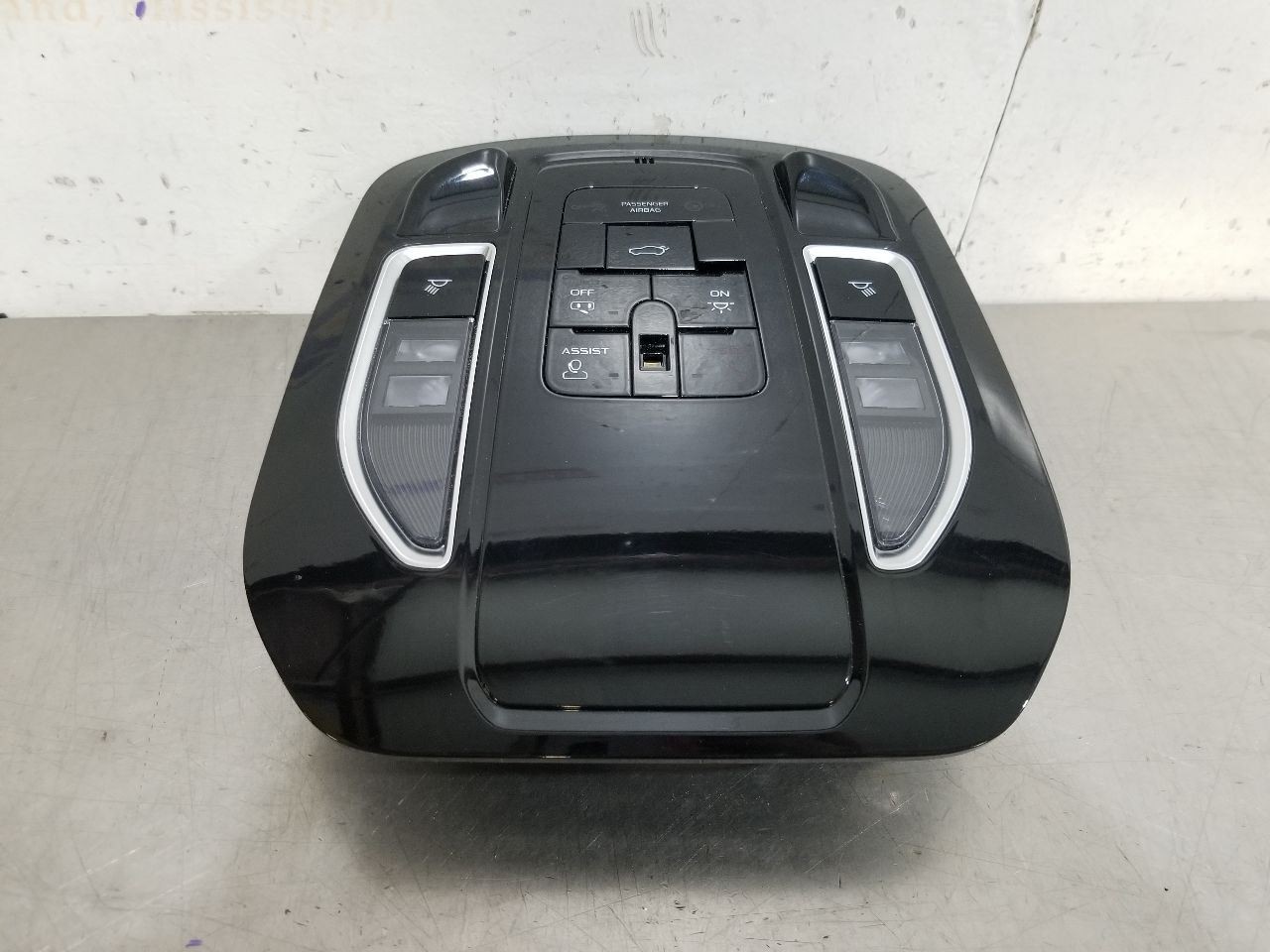 23 2023 MASERATI GRECALE OVERHEAD ROOF CONSOLE BLACK 