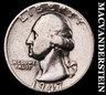 1947-D Silver Washington Quarter - Scarce Better Date No Reserve #M1977 Washington