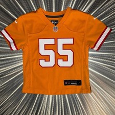 Derrick Brooks Tampa Bay Buccaneers Nike Toddler Throwback Orange Jersey Size 4T