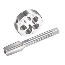 M13 x 1mm Metric Tap and Die Set for Bolt Repair Machine Thread Screw Tap w/ Die