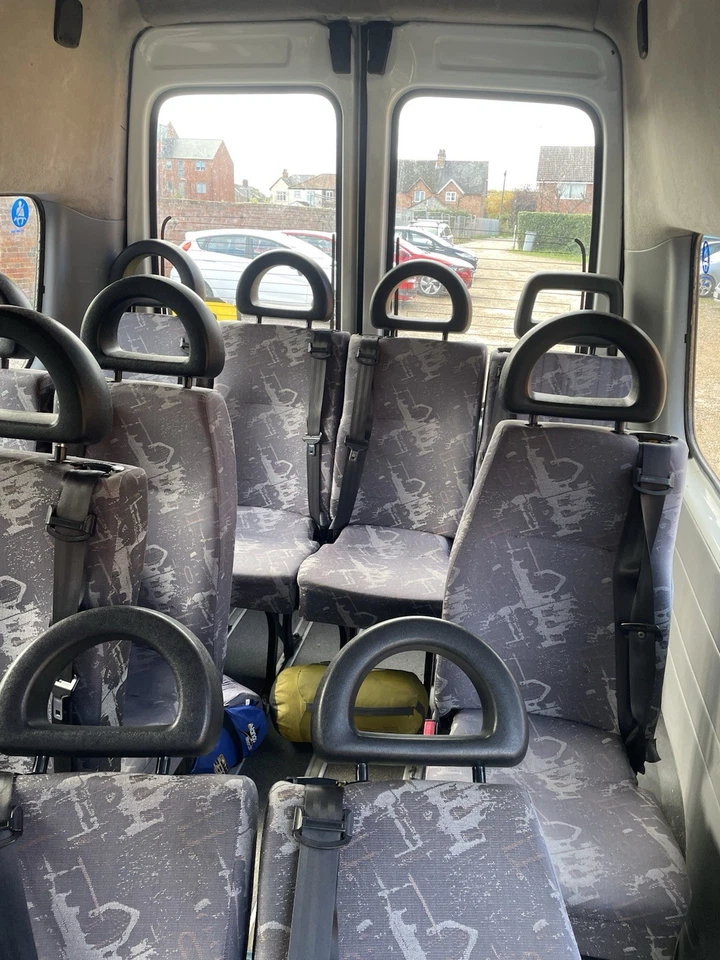 Mini Bus Seats With Fitted Seatbelts Can Be Single Or Up To 4 Long 10 In Total - Image 3 of 3