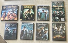 Harry Potter Complete Series 1-8 Film Collection Set DVD Lot Of 8 Movies