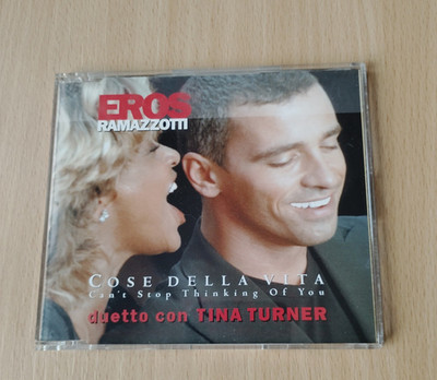 Eros Ramazzotti Duetto Con Tina Turner   Cose Della Vita   CD