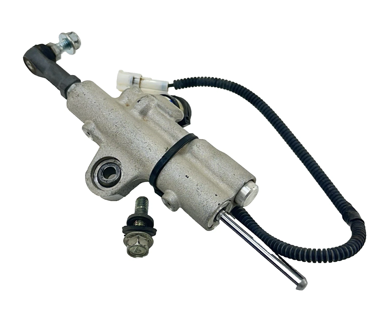 2015 - 2019 YAMAHA YZF R1 Volant Stabilisateur Amortisseur Boulon Argenté Stock