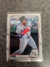 2020 Bowman Chrome Baseball Cristian Pache Base Bowman Chrome Prospects