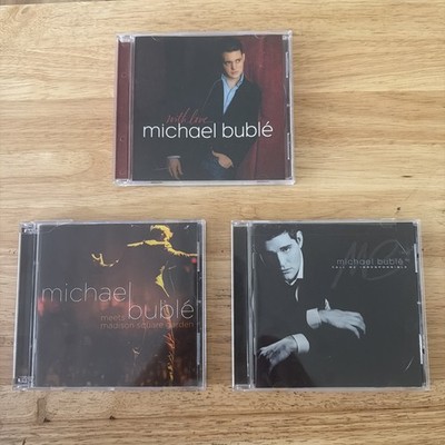 Michael Buble 3 CD Lot With Love & Madison Square Garden & Call Me Irresponsible