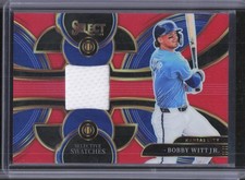 2024 Panini Select #SS-BWJ Bobby Witt Jr. Selective Swatches Red #/99