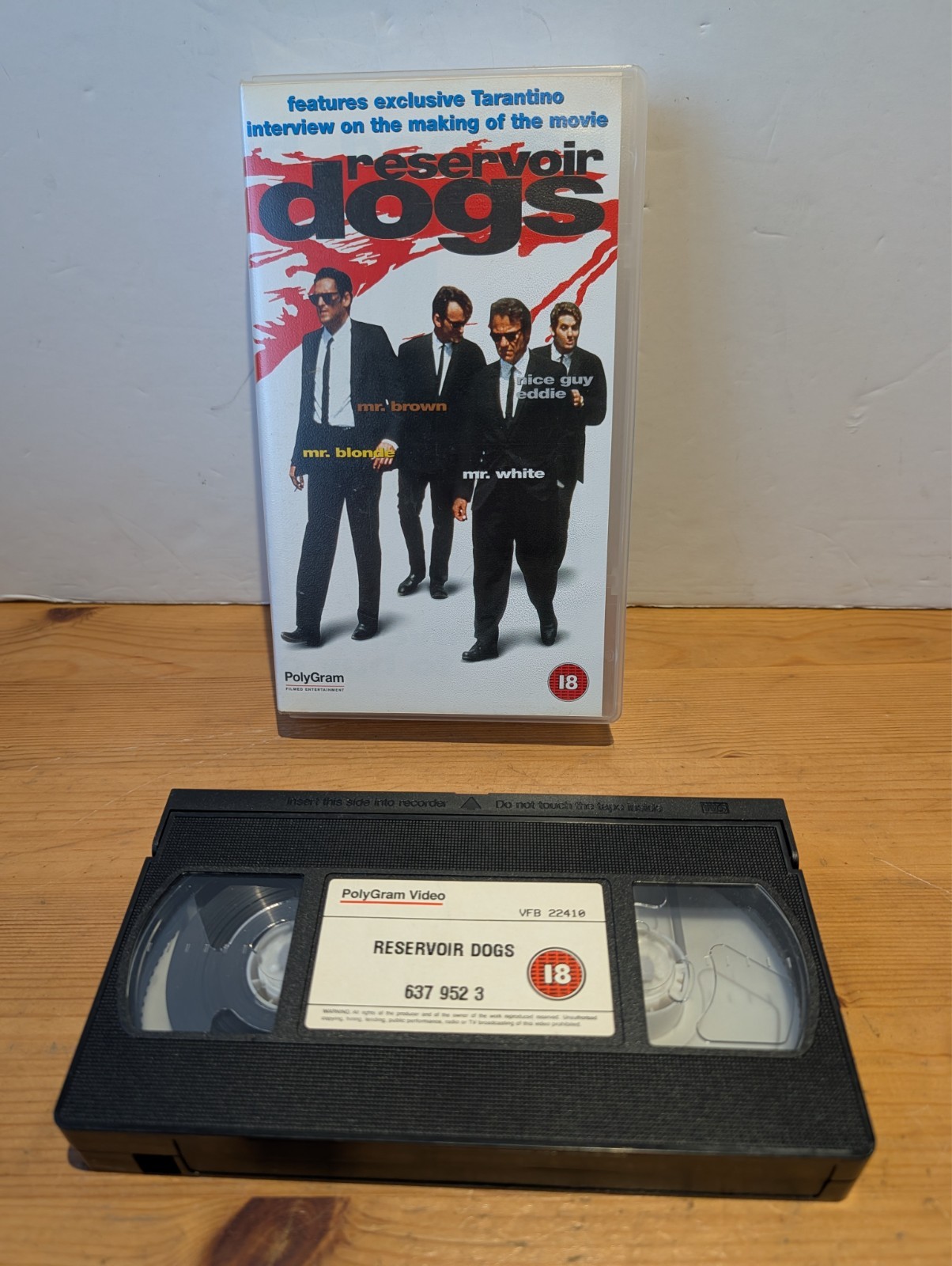 Reservoir Dogs - VHS Video - 18 Certificate