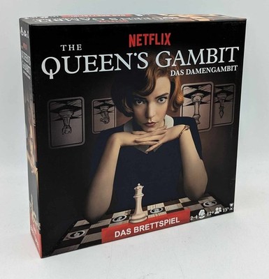 The Queen's Gambit das Damengambit Netflix  Brettspiel Asmodee Schach Spiel NEU