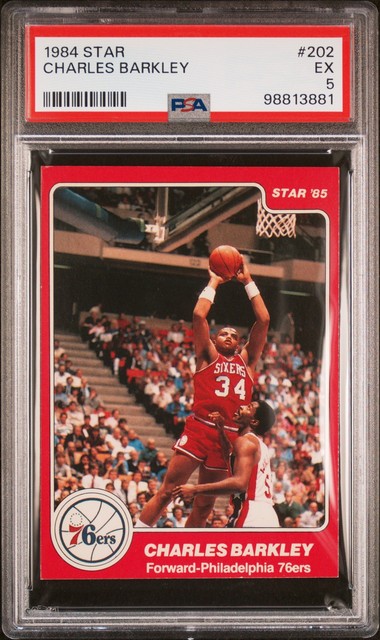 Charles Barkley 1984 Star Star