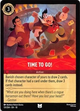 Time to Go! 131/204 Whispers in the Well Disney Lorcana 002983