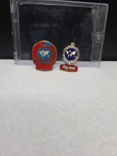 Vintage Payless Drug Store Seattle Goodwill Games Sponsor Pinback Hat Pin 