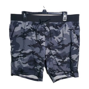 Russell Dri Power 360 Camo Shorts Two Front Pockets And Rear Zipper Pocket Men's