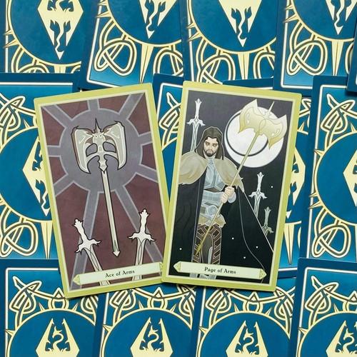 The Elder Schnörkeln V: Skyrim Tarot Karten Deck & Ratgeber Insight Editions Neu - Bild 3 von 15