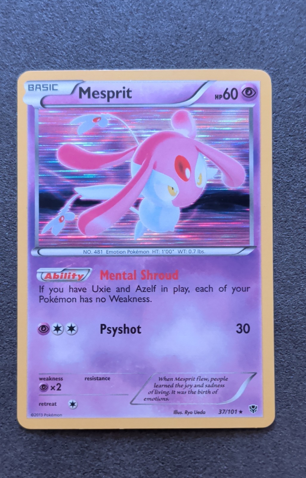 Mesprit 37/101 Plasma Blast Holo
