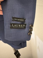 LAUREN Ralph Lauren Big Boy's 7 Blue Classic Suit New