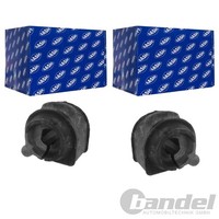 2X Sasic Stabilager Gummilager Stabi Hinten Innen Passend FüR Ford C-MAX Focus G