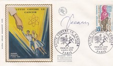 FRANCE 1970 FDC LUTTE CONTRE LE CANCER YT 1636