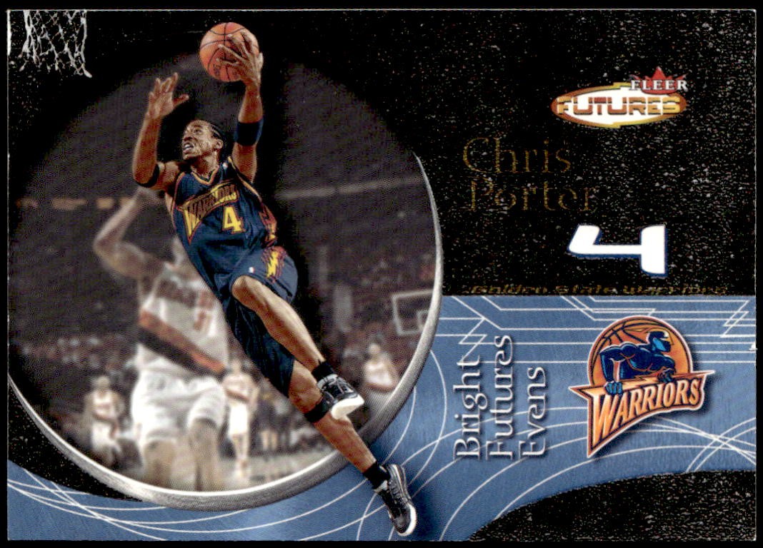 2000-01 Fleer Futures #248 Chris Porter Black Gold #/500 Rookie F5