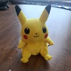 Vintage 1998 6" Hasbro Original Nintendo Pokemon Pikachu Plush Toy  Dolls